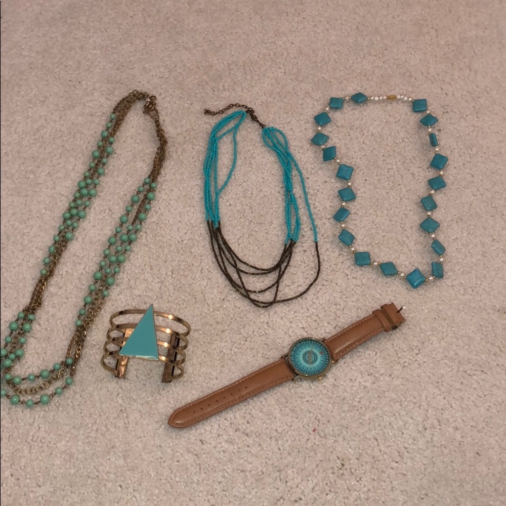BLUE JEWELRY SET